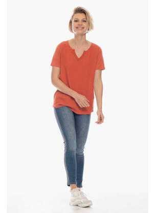 Blugi skinny albastru GARCIA femeie
