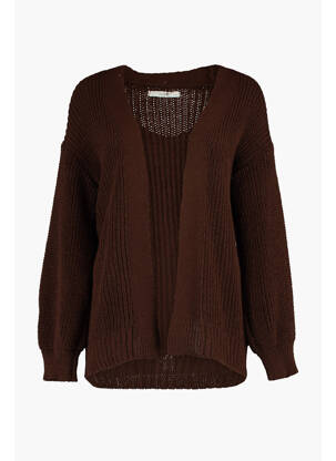 Vestă cu mâneci lungi maro HAILYS femeie