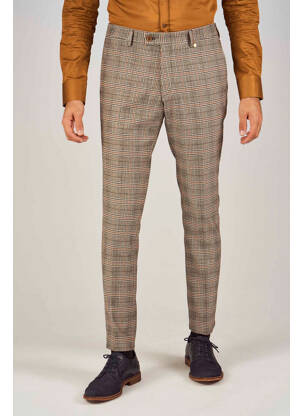 Pantalon chino maro LE FABULEUX MARCEL DE BRUXELLES bărbat