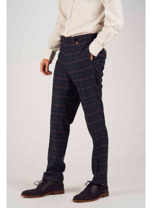 Pantalon chino albastru LE FABULEUX MARCEL DE BRUXELLES bărbat