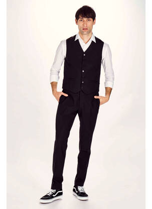 Pantalon chino negru LE FABULEUX MARCEL DE BRUXELLES bărbat