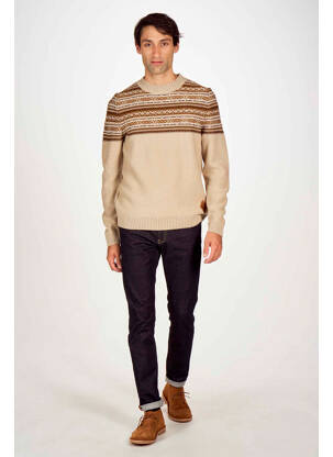 Pulover bej LE FABULEUX MARCEL DE BRUXELLES bărbat