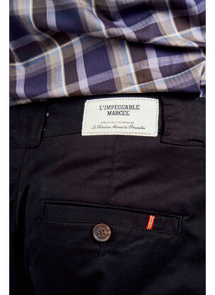 Pantalon chino negru LE FABULEUX MARCEL DE BRUXELLES bărbat
