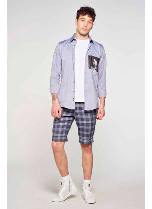 Cămașă cu mâneci lungi albastru LE FABULEUX MARCEL DE BRUXELLES bărbat