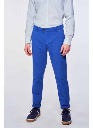 Pantalon slim albastru LE FABULEUX MARCEL DE BRUXELLES bărbat