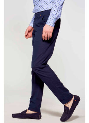 Pantalon chino albastru LE FABULEUX MARCEL DE BRUXELLES bărbat