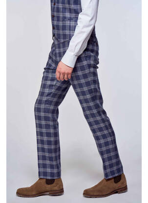 Pantalon chino albastru LE FABULEUX MARCEL DE BRUXELLES bărbat