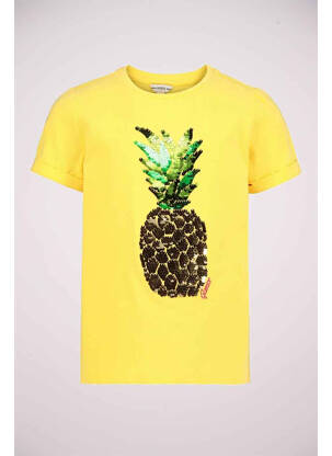 Tricou galben GUESS fată