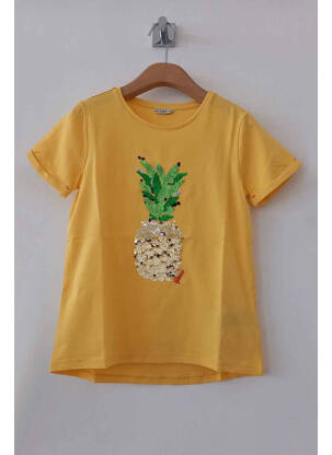 Tricou galben GUESS fată