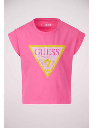 Tricou roz GUESS fată