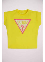 Tricou galben GUESS fată
