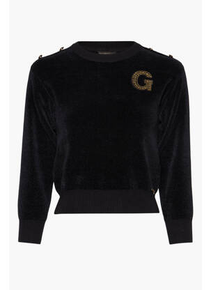 Pulover negru GUESS fată