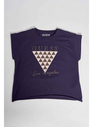 Tricou albastru GUESS fată