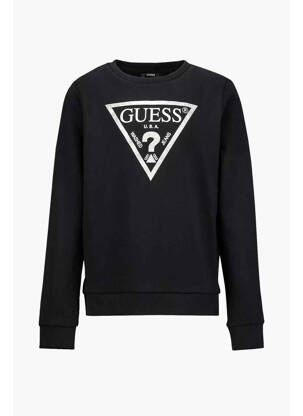 Hanorac negru GUESS fată