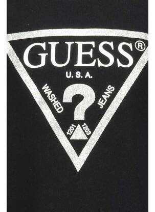 Hanorac negru GUESS fată