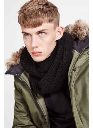 Guler / Eșarfă de gât negru JACK & JONES bărbat