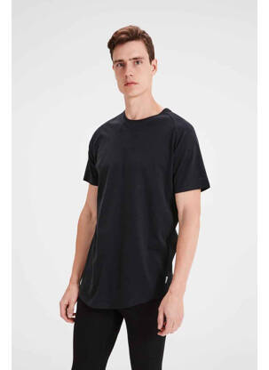 Tricou negru JACK & JONES bărbat