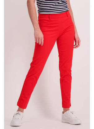 Pantalon slim roșu JACQUELINE DE YONG femeie