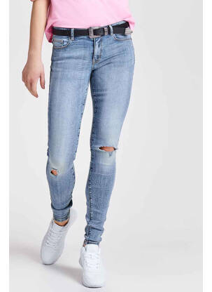 Blugi skinny albastru JACQUELINE DE YONG femeie