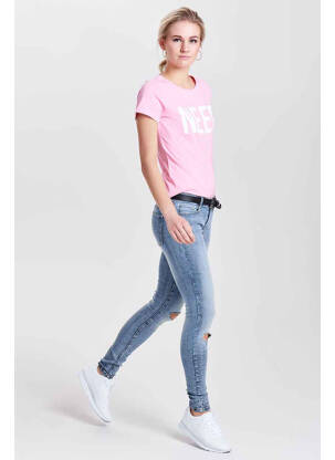 Blugi skinny albastru JACQUELINE DE YONG femeie