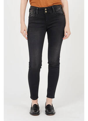 Blugi skinny negru LE TEMPS DES CERISES femeie