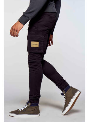 Pantalon cargo negru DENIM PROJECT bărbat