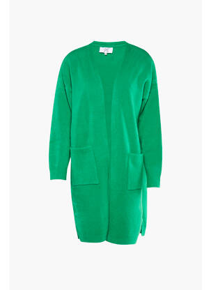 Vestă cu mâneci lungi verde MILLENIUM femeie