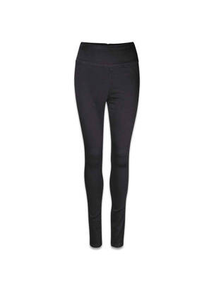 Pantalon slim negru PIECES femeie
