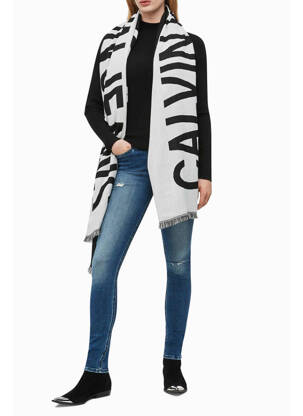 Eșarfă negru CALVIN KLEIN femeie