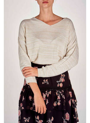 Pulover bej BELLITA femeie