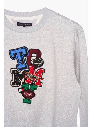 Hanorac gri TOMMY HILFIGER băiat