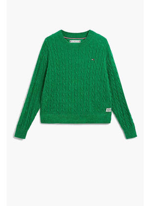 Pulover verde TOMMY HILFIGER fată