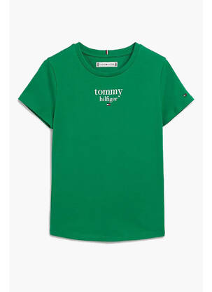 Tricou verde TOMMY HILFIGER fată