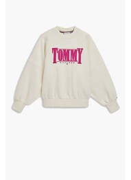 Hanorac bej TOMMY HILFIGER fille