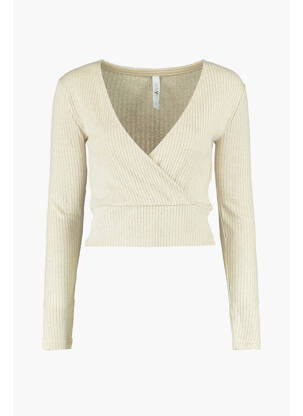 Pulover bej HAILYS femeie