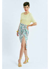 Pulover galben MOLLY BRACKEN femme