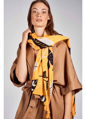 Eșarfă galben ZEB STYLE LAB  femeie