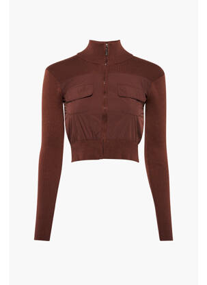 Vestă cu mâneci lungi maro DAISY STREET femeie