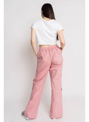 Pantalon cargo roz DAISY STREET femeie