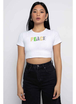 Tricou alb DAISY STREET femeie