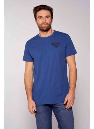 Tricou albastru PETROL INDUSTRIES bărbat