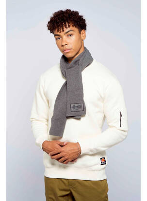 Eșarfă gri SUPERDRY bărbat