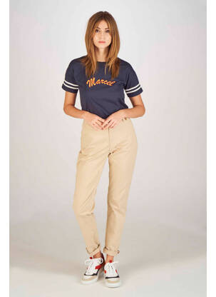 Pantalon chino bej LE FABULEUX MARCEL DE BRUXELLES femeie