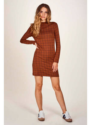 Rochie scurtă maro LE FABULEUX MARCEL DE BRUXELLES femeie