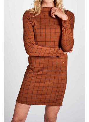 Rochie scurtă maro LE FABULEUX MARCEL DE BRUXELLES femeie