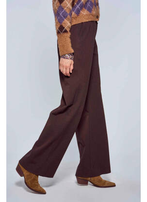 Pantalon drept maro LE FABULEUX MARCEL DE BRUXELLES femeie