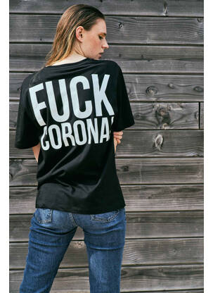 Tricou negru LE FABULEUX MARCEL DE BRUXELLES femeie