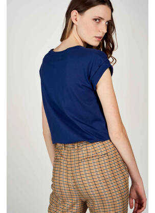 Tricou albastru LE FABULEUX MARCEL DE BRUXELLES femeie