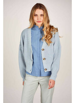 Vestă cu mâneci lungi albastru LE FABULEUX MARCEL DE BRUXELLES femeie