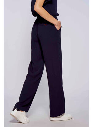 Pantalon evazat albastru LE FABULEUX MARCEL DE BRUXELLES femeie